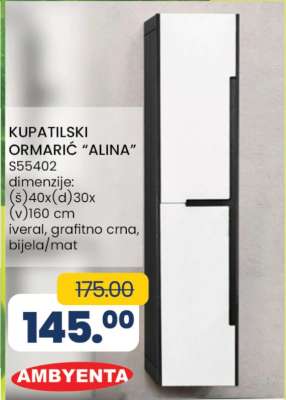 KUPATILSKI ORMARIĆ ALINA