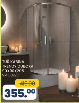 TUŠ KABINA TRENDY DUBOKA