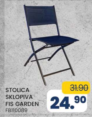 STOLICA SKLOPIVA FIS GARDEN FB110089