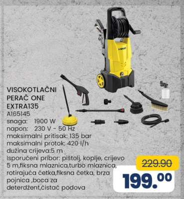 VISOKOTLAČNI PERAČ ONE EXTRA135