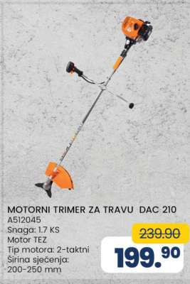 MOTORNI TRIMER ZA TRAVU DAC 210