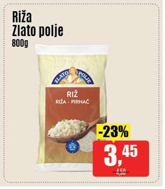 Riža Zlato Polje