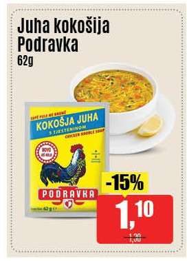 Juha kokošija Podravka