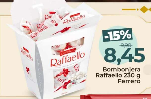 Bombonjera Raffaello 230 g, Ferrero