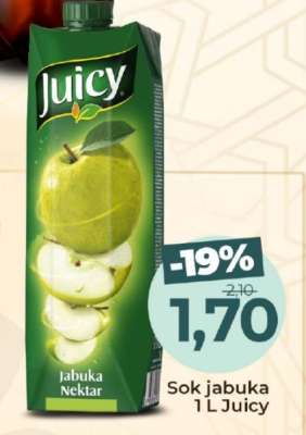 Sok jabuka 1 L, Juicy