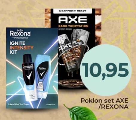 Poklon set AXE/REXONA