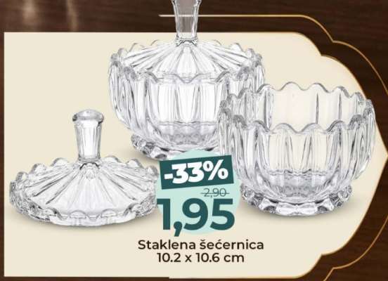 Staklena šećernica