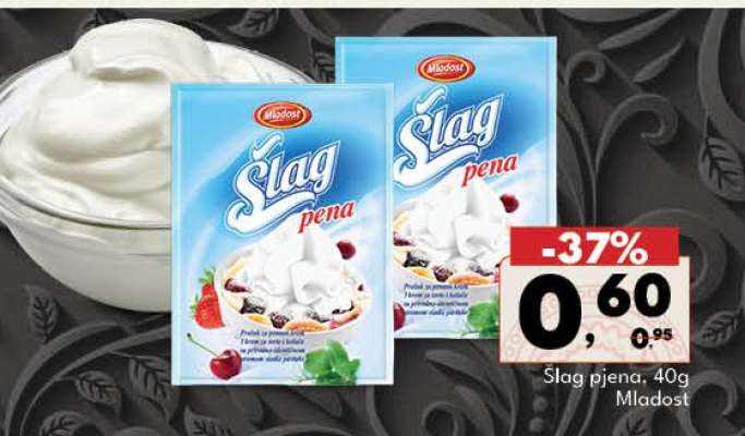 Šlag pjena, 40g