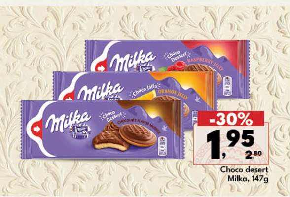 Choco desert Milka, 147g
