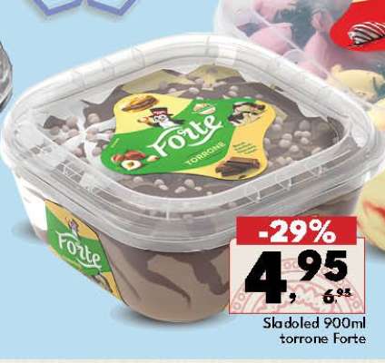Sladoled 900ml torrone Forte