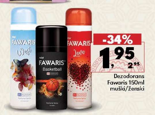 Dezodorans Fawaris 150ml muški/ženski