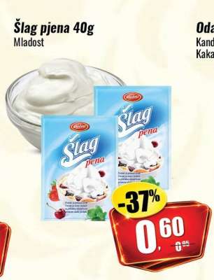 Šlag pjena, 40g