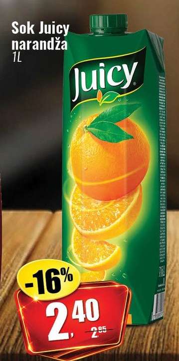 Sok Juicy Narandža