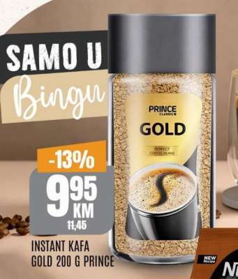 INSTANT KAFA GOLD 200 G PRINCE