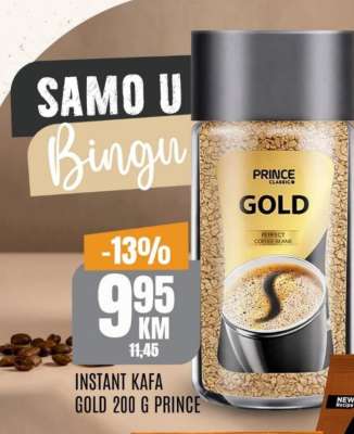 INSTANT KAFA GOLD 200 G PRINCE