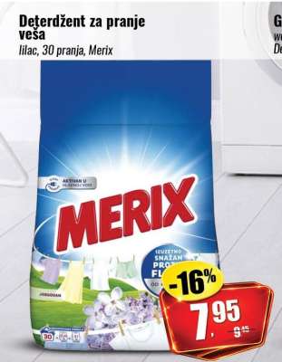 Deterdžent za pranje veša