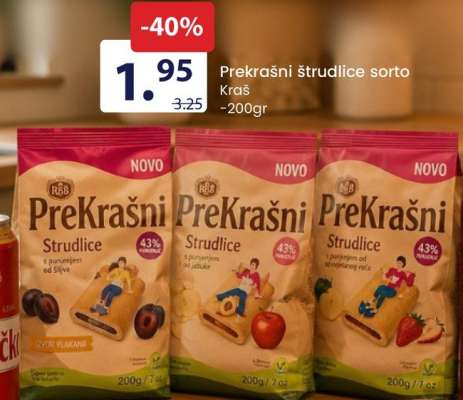 Prekrašni štrudlice sorto