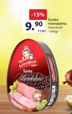 Šunka Mandolina