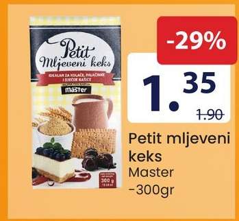 Petit Mljeveni keks