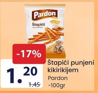 Štapići punjeni kikirikijem