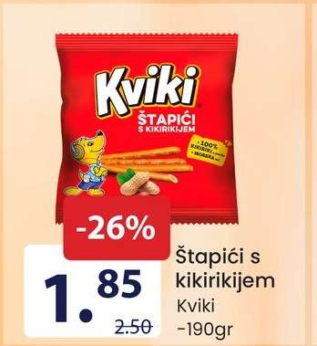 Štapići s kikirikijem