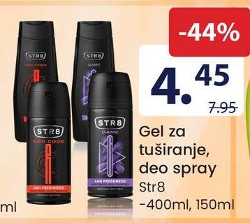 Gel za tuširanje, deo spray