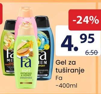 Gel za tuširanje Fa