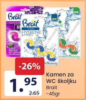Kamen za WC školjku