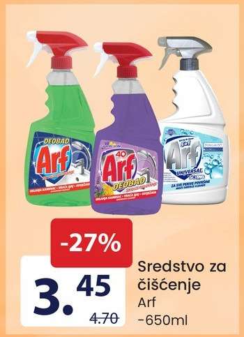 Sredstvo za čišćenje Arf
