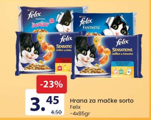 Hrana za mačke sorto