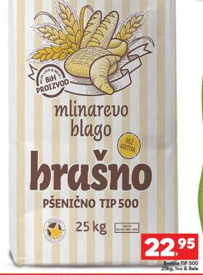 Brašno TIP 500