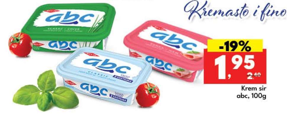 Krem sir abc, 100g