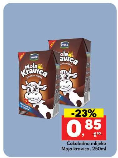 Čokoladno mlijeko Moja kravica, 250ml