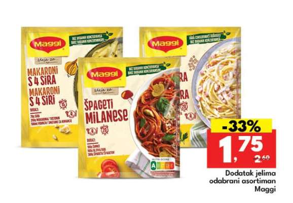 Maggi odabrani asortiman