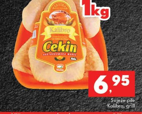 Svježe pile Kalibro, grill