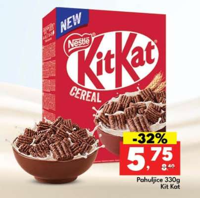 Pahuljice 330g Kit Kat