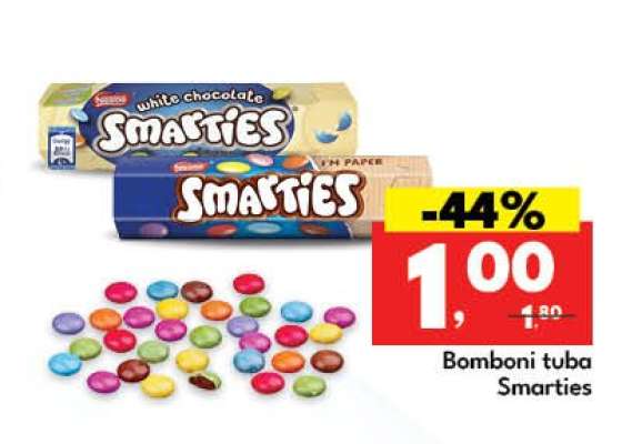 Bomboni tuba Smarties