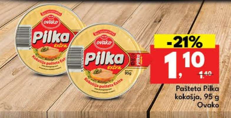Pašteta Pilka kokošja