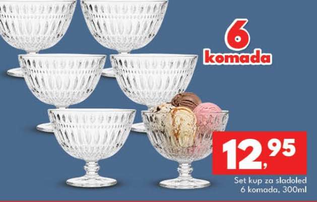 Set kup za sladoled