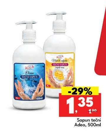 Sapun tečni Adea 500ml
