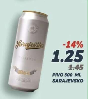 Pivo 500 ml Sarajevsko