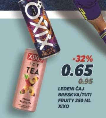 LEDENI ČAJ BRESKVA/TUTI FRUITY 250 ML XIXO