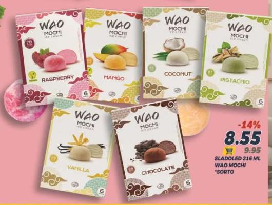 WAO MOCHI SLADOLED 216 ML