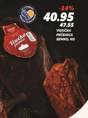 Visočka pečenica Semko, kg