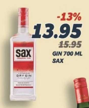 Gin 700 ml Sax