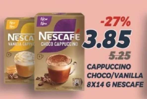 NESCAFÉ CAPPUCCINO CHOCO/VANILLA
