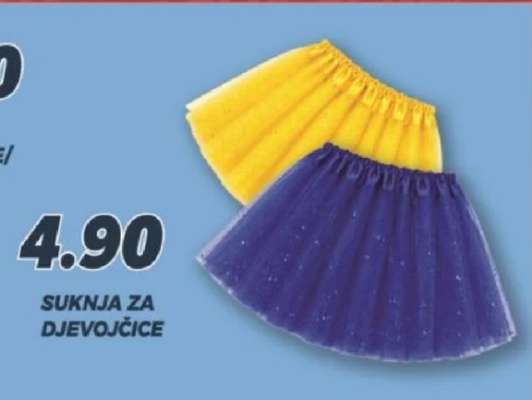 Suknja za djevojčice