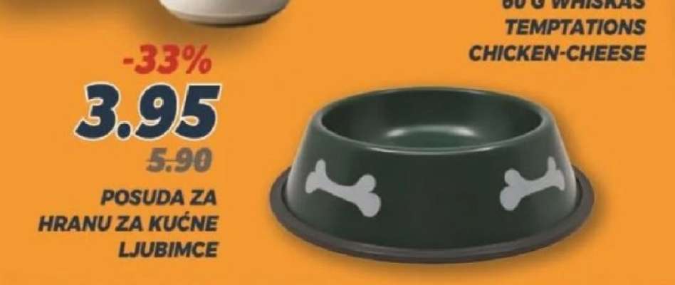 Posuda za hranu za kućne ljubimce