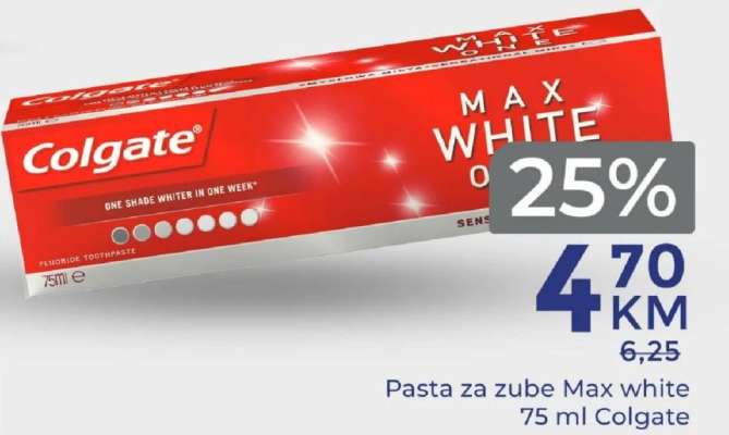 Pasta za zube Max white 75 ml Colgate