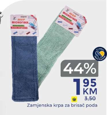 Zamjenska krpa za brisač poda